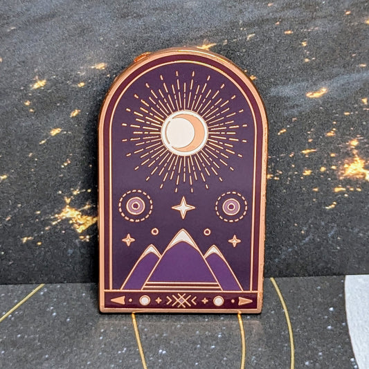 celestial transcend space corp pins twilight sparkle inspired arch pin