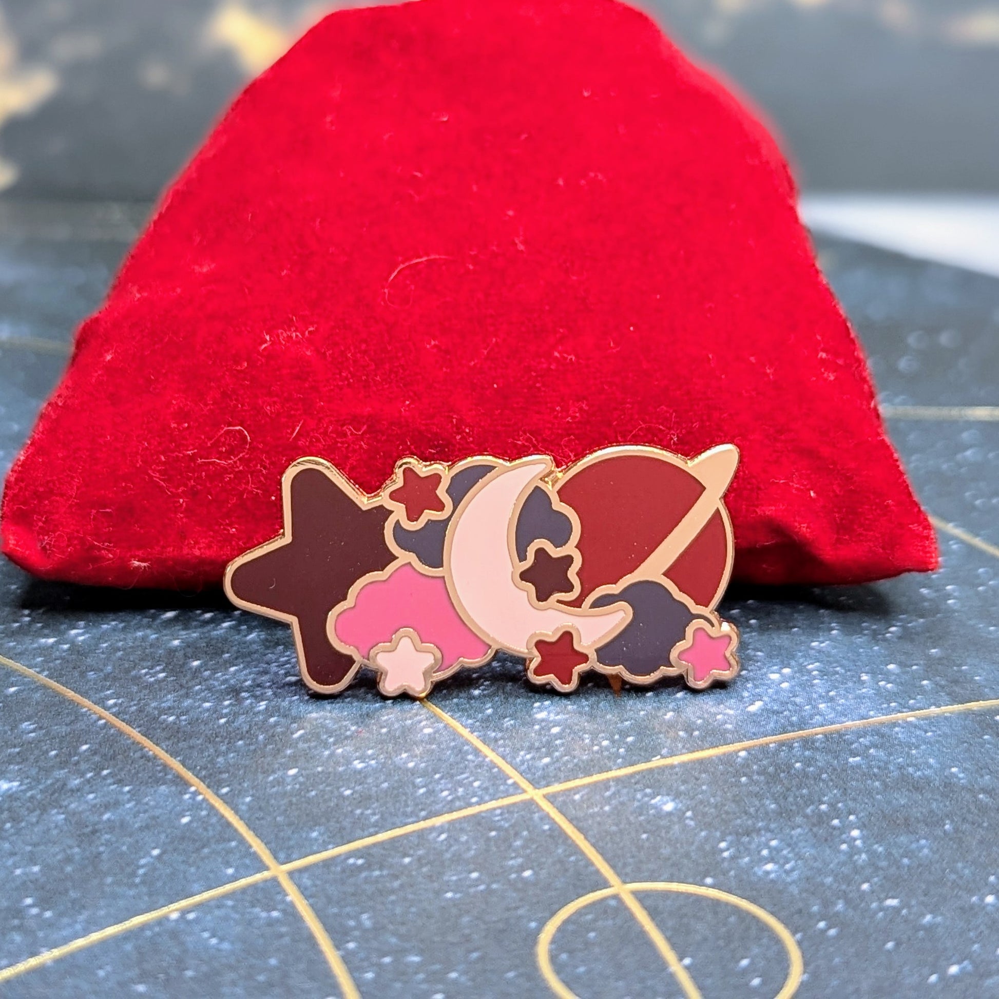 transcend space pins pink copper space jam