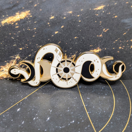 celestial transcend space corp pins cosmic snake light mode solar
