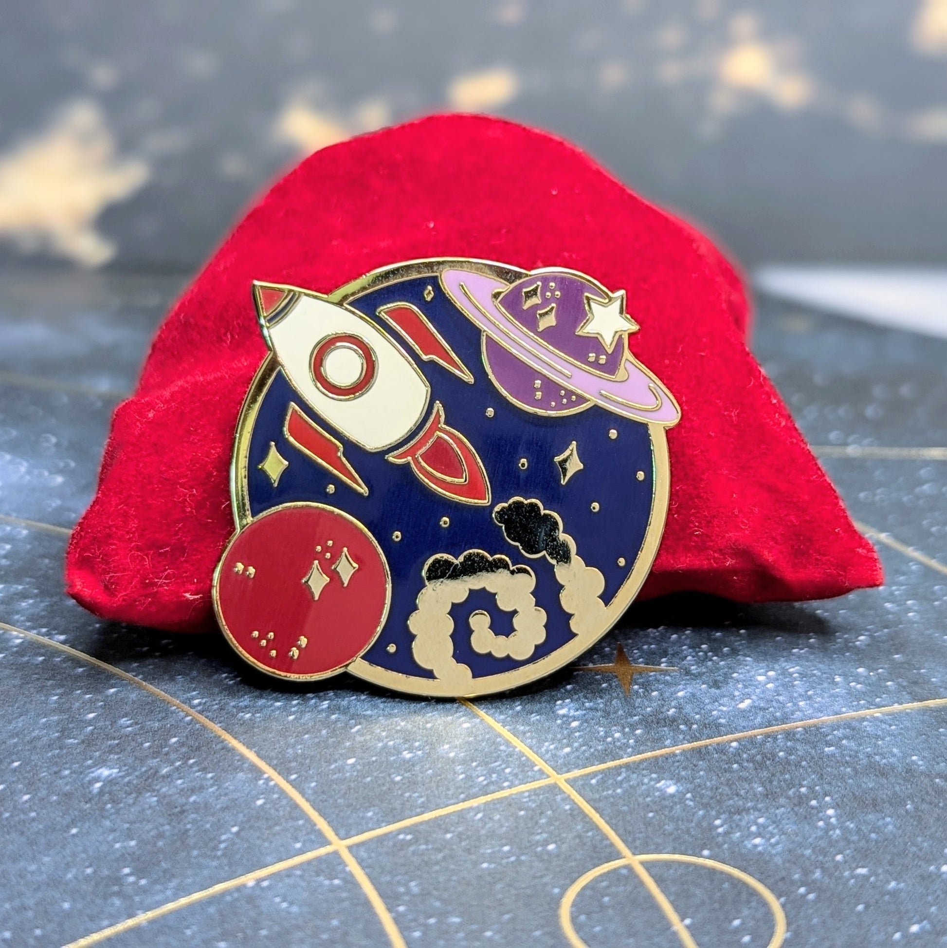 transcend space pins spaceship