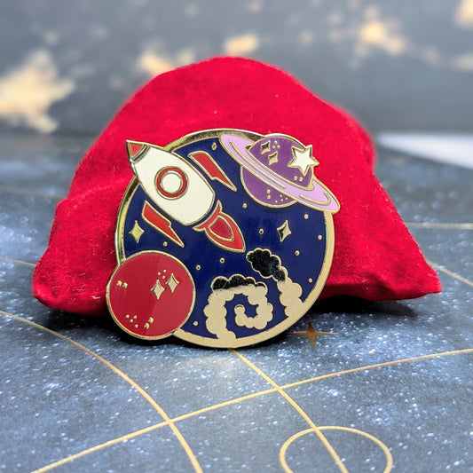 transcend space pins spaceship